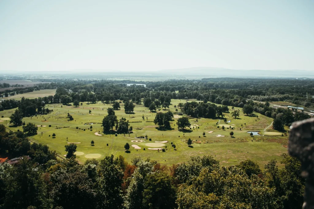 UK golf resort fairway for a weekend golf break