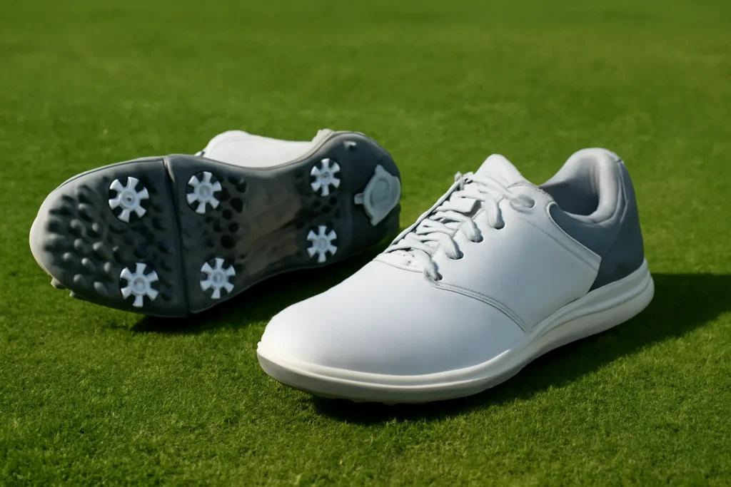 Golf shoes with spiked and spikeless soles for the best golf shoes UK guide